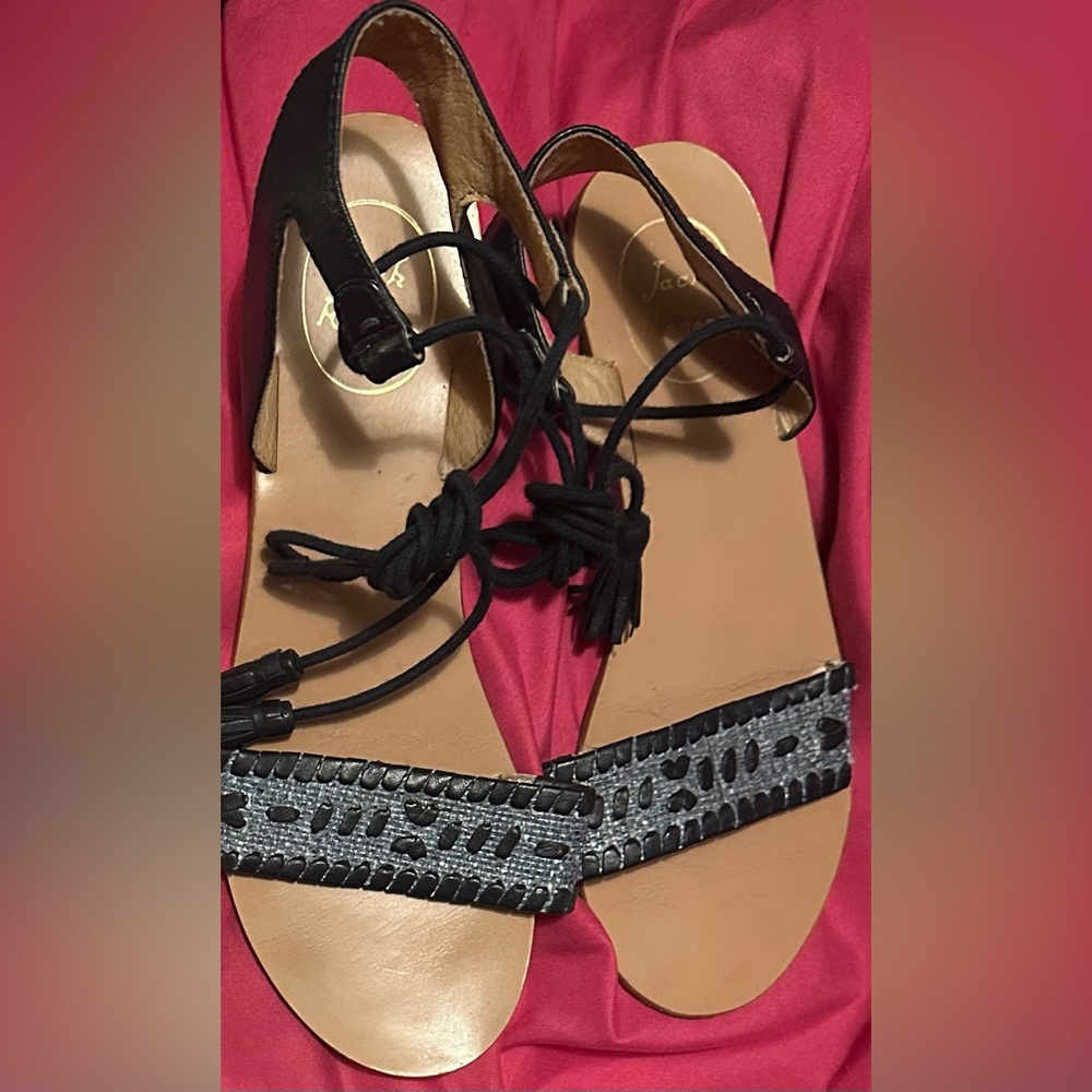 Jack Rogers Navy/Light Blue Women's Sandals